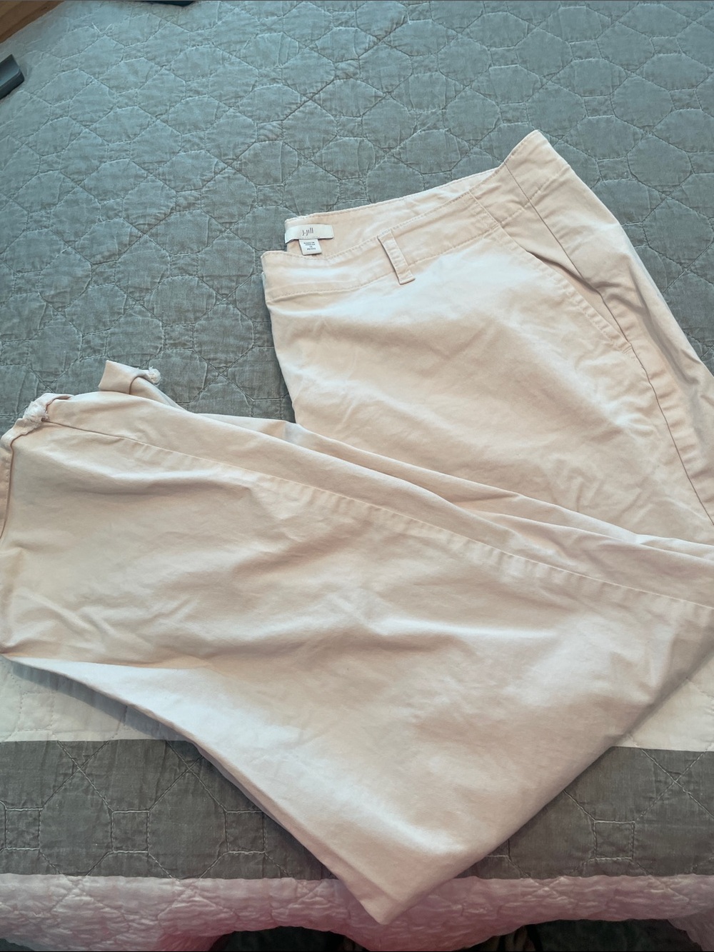 J. Jill Pale Pink Chino Pants
